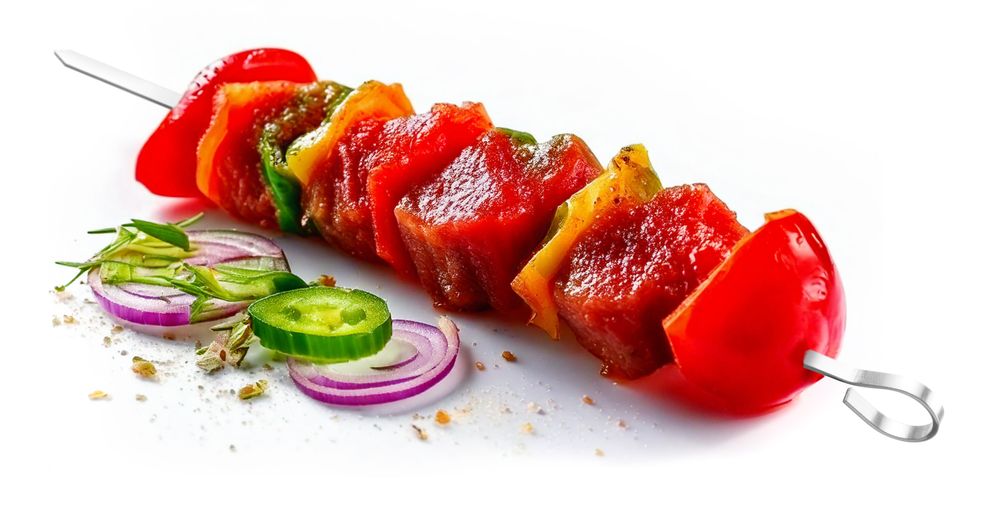 HENDI Grillspiess – 24 Stück, Länge 210 mm