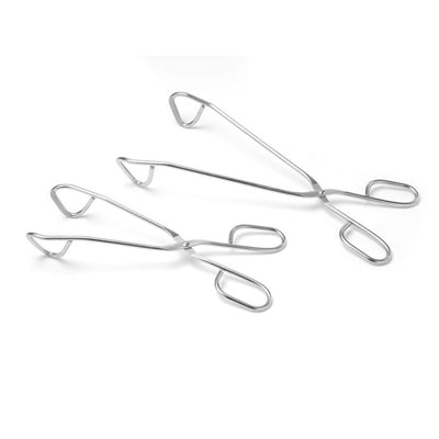 HENDI Curved Serving Tongs, 295 mm – Stainless Steel