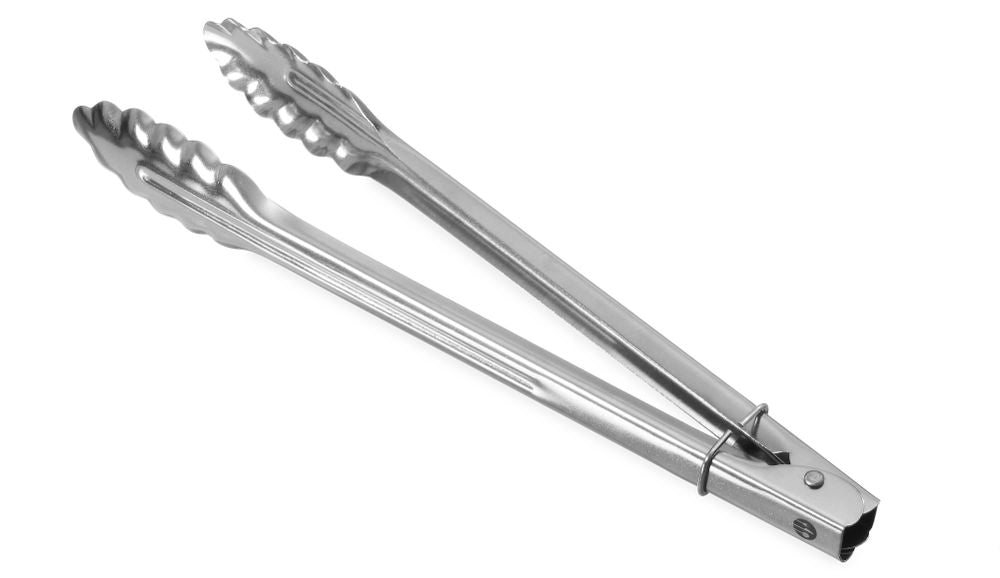 HENDI Salatzange – Edelstahl, Länge 310 mm