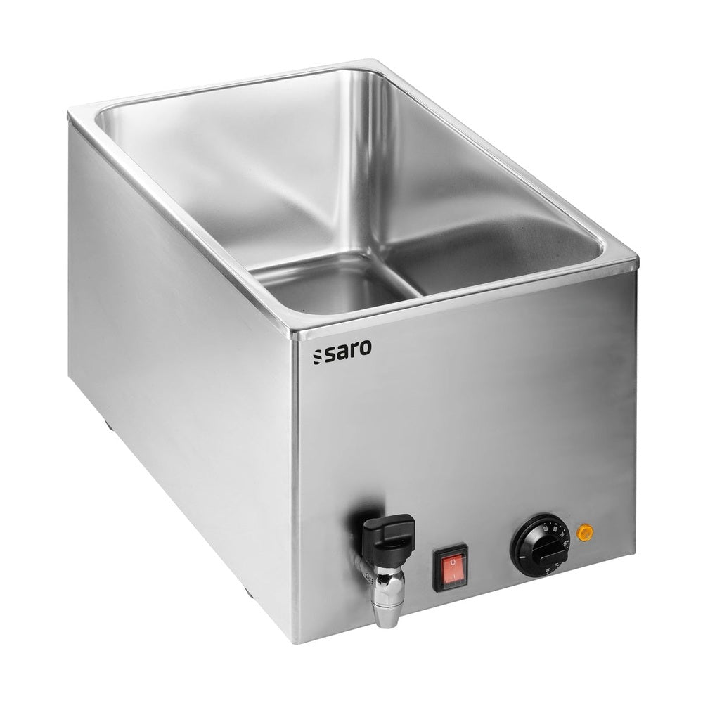 SARO Bain Marie Modell BMH 210 mit Hahn SARO