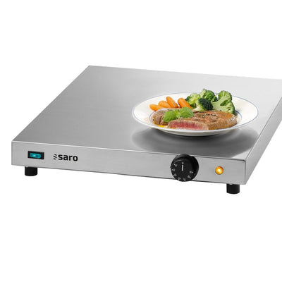 SARO VERONA Warming Plate – 500 × 500 mm, 0 to +110 °C