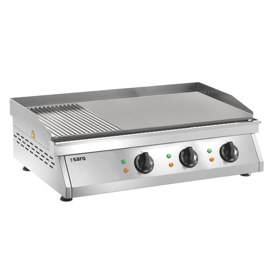 SARO Griddleplatte gerillt + glatt Modell FRY TOP GH 760 R SARO