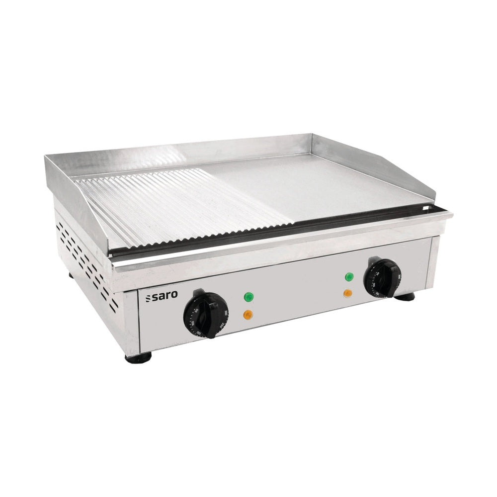 SARO Griddleplatte gerillt + glatt Modell FRY TOP GM 610 M SARO