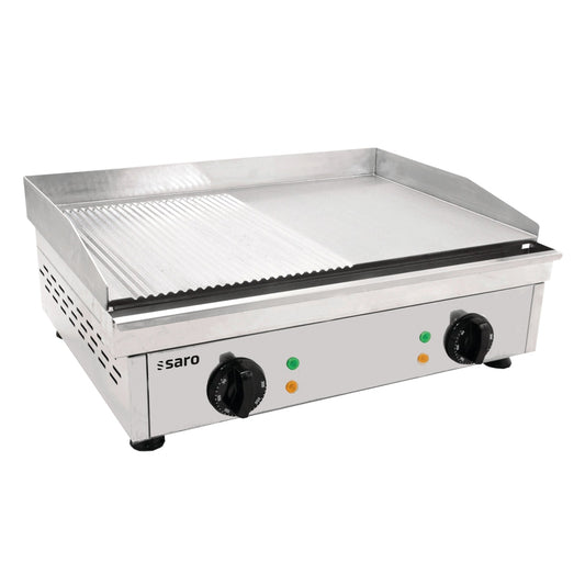 SARO Griddleplatte gerillt + glatt Modell FRY TOP GM 610 M SARO