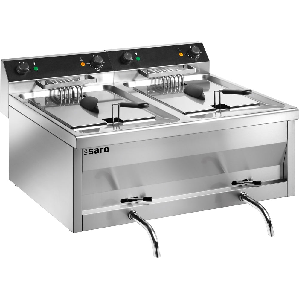 SARO Fritteuse Tischmodell GASTROLINE 9+9V SARO