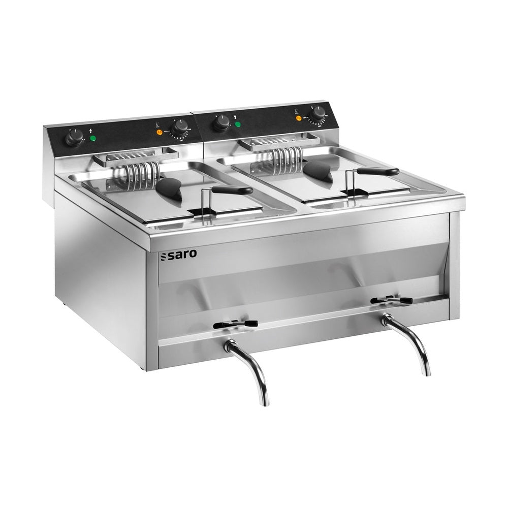 SARO Fritteuse Tischmodell GASTROLINE 9+9V SARO
