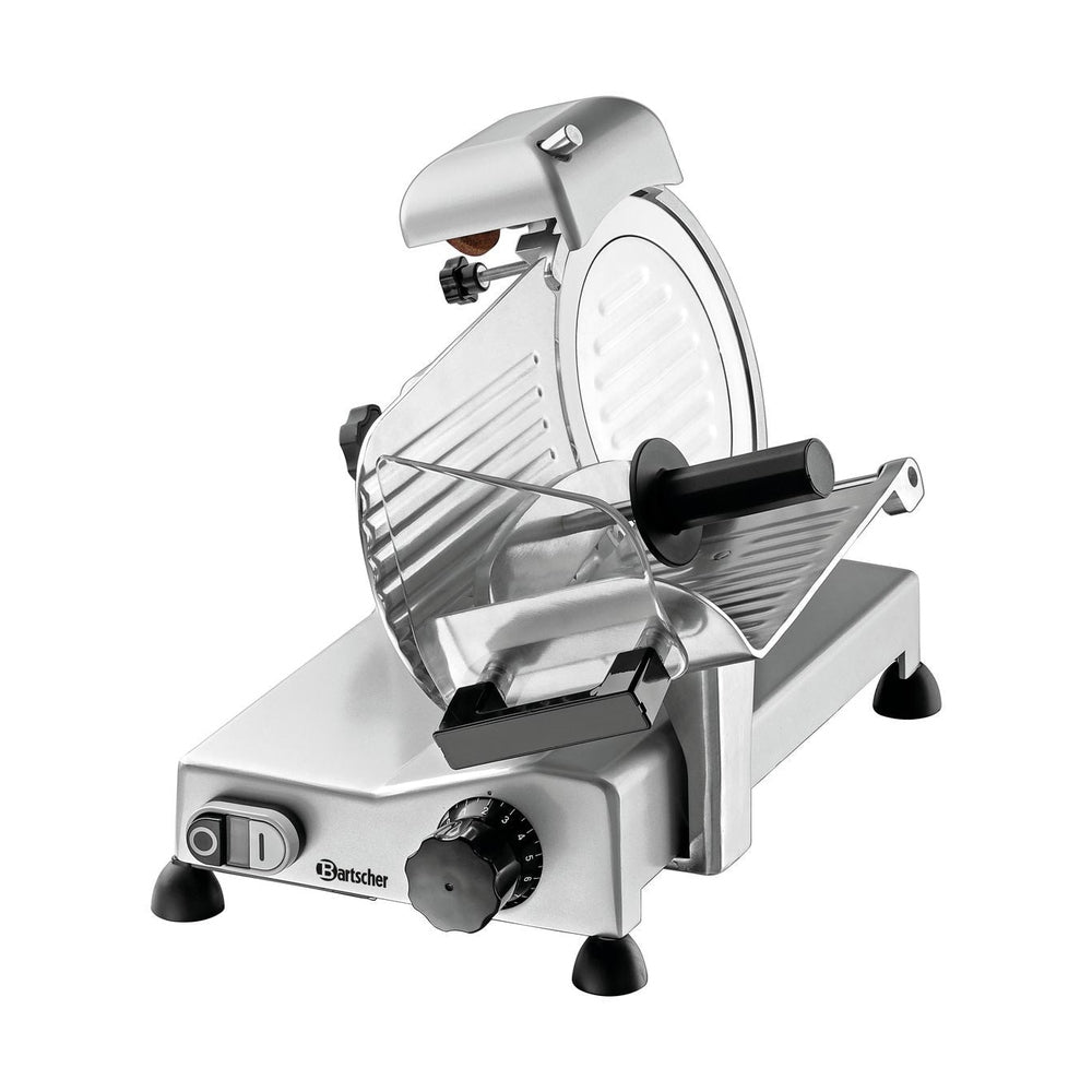 Bartscher Aufschnittmaschine 195 Plus – Ø 195 mm, Schrägschneider Bartscher