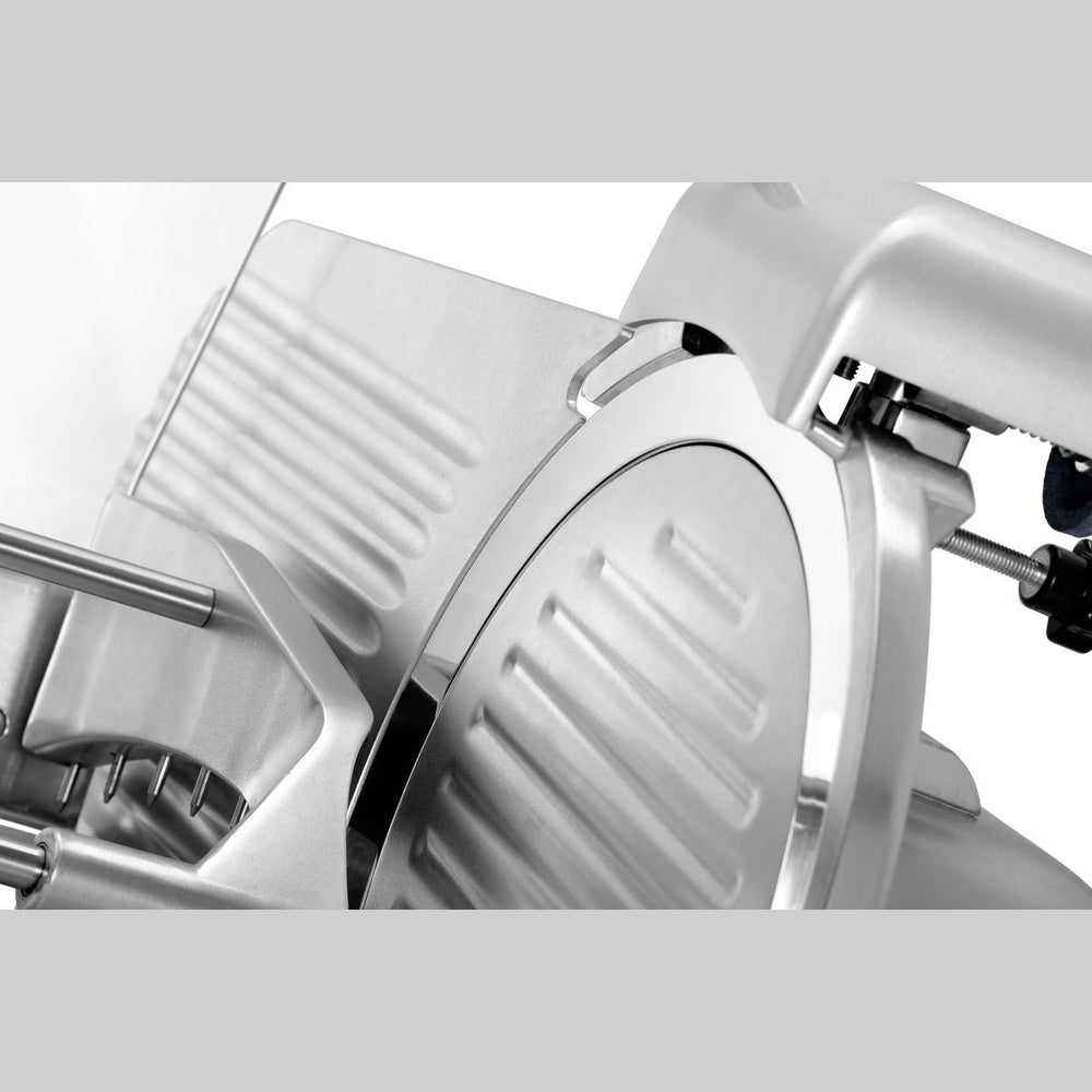 Bartscher Aufschnittmaschine 250 Plus – Ø 250 mm, Schrägschneider Bartscher