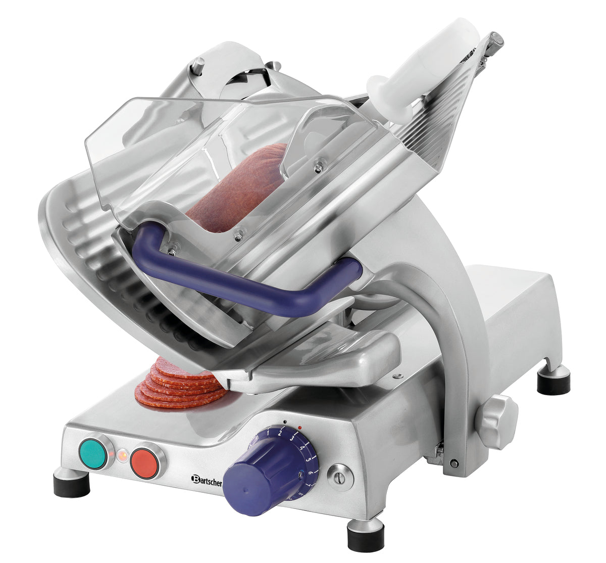 Bartscher Aufschnittmaschine PRO 250-G – Ø 250 mm, mit Getriebe Bartscher
