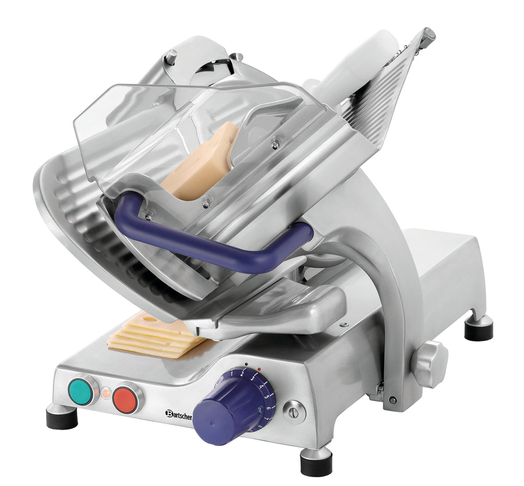 Bartscher Aufschnittmaschine PRO 250-G – Ø 250 mm, mit Getriebe Bartscher