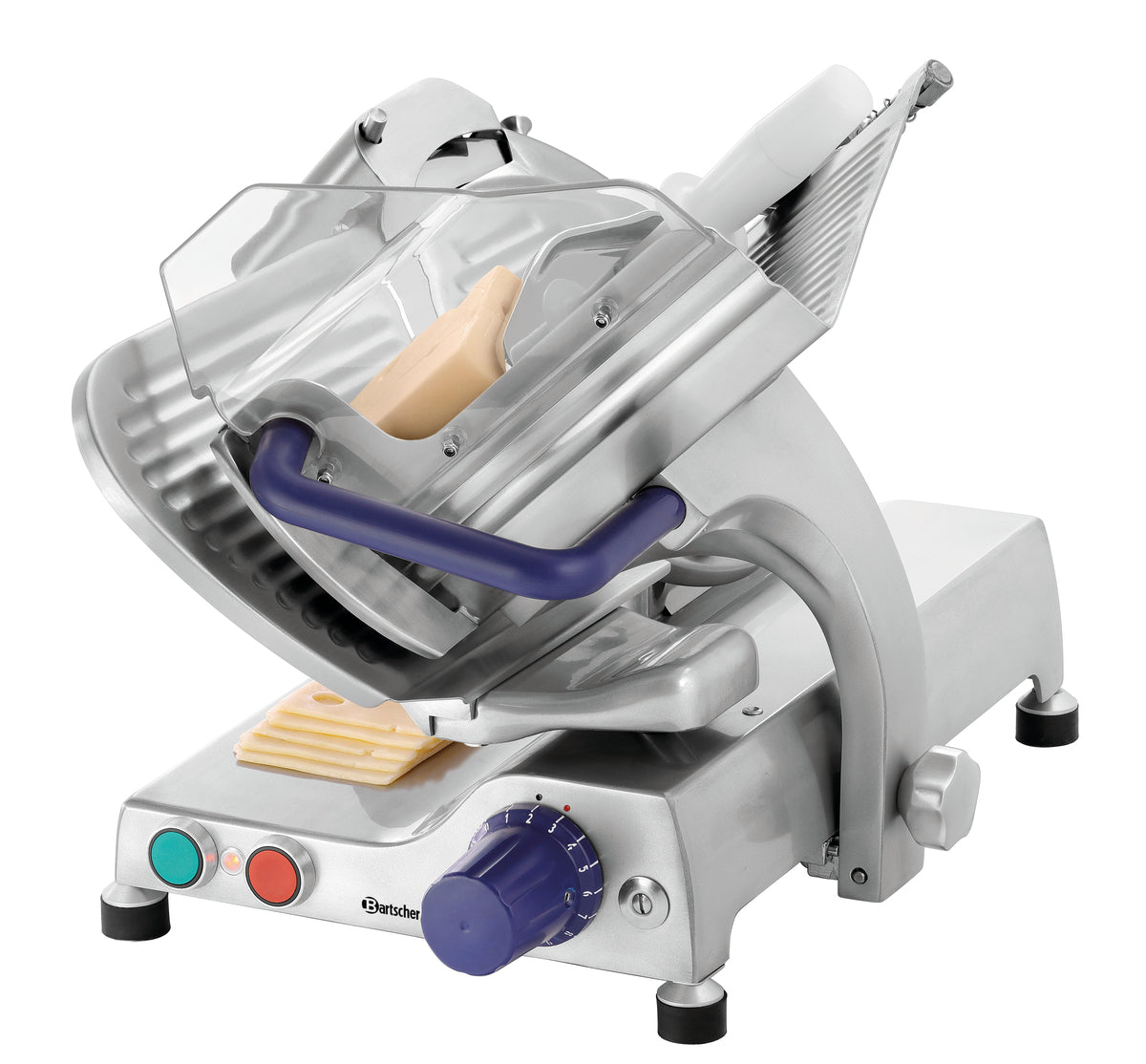 Bartscher Aufschnittmaschine PRO 250-G – Ø 250 mm, mit Getriebe Bartscher