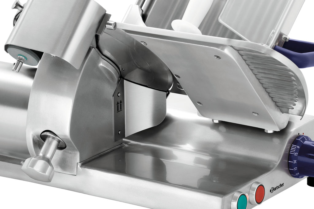 Bartscher Aufschnittmaschine PRO 250-G – Ø 250 mm, mit Getriebe Bartscher