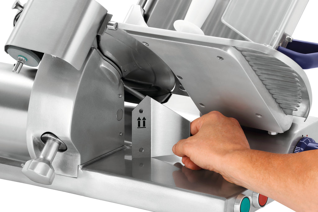 Bartscher Aufschnittmaschine PRO 250-G – Ø 250 mm, mit Getriebe Bartscher
