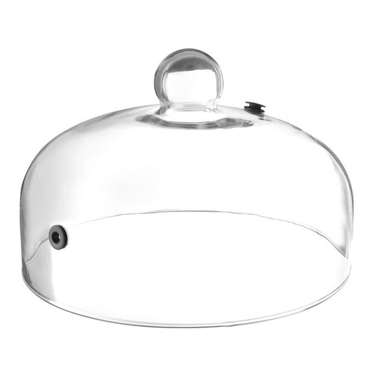 Glaskuppel mit Belüftung, HENDI, Cocktail-Glosche, ⌀150x H 280mm HENDI