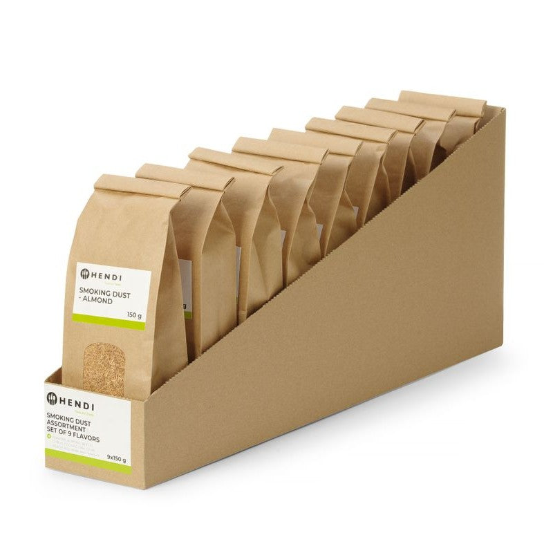 Räuchermehlset mit 9 Aromen, HENDI HENDI