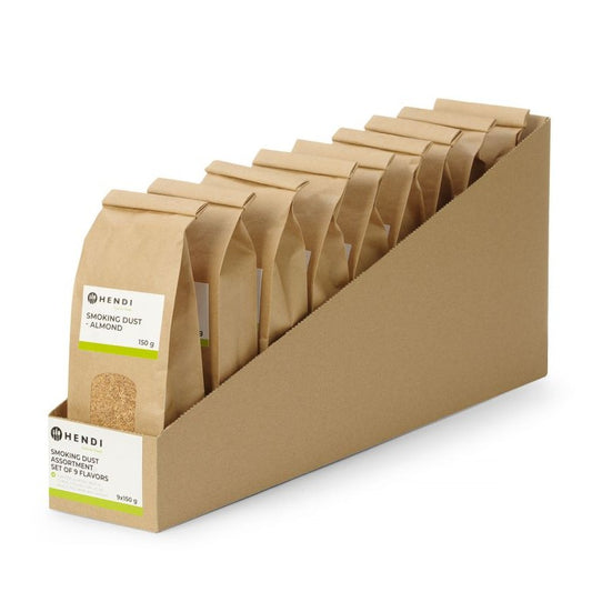 Räuchermehlset mit 9 Aromen, HENDI HENDI