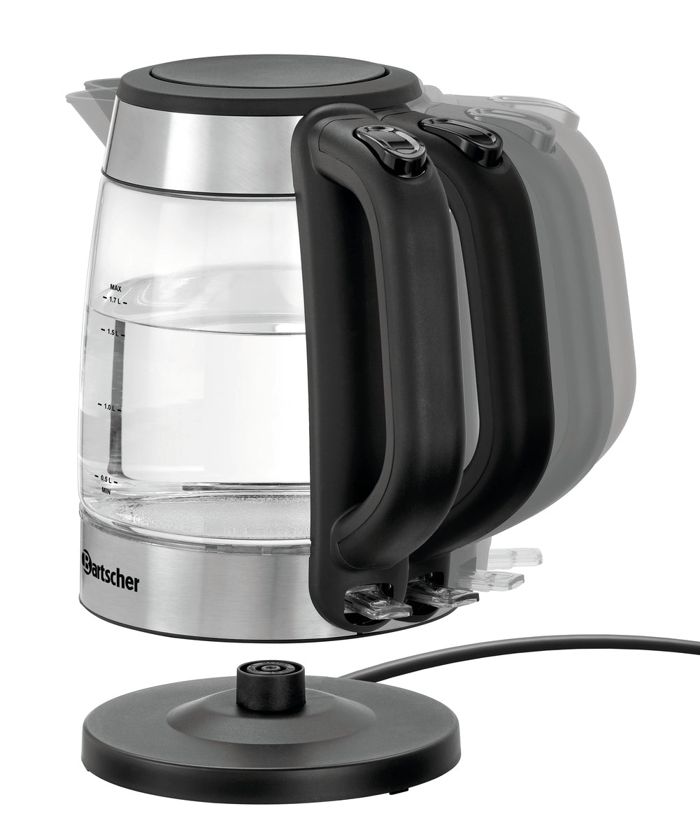 Wasserkocher 1.7 Liter - Glas Bartscher