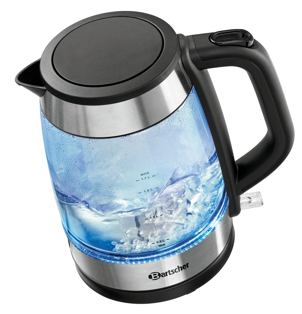 Wasserkocher 1.7 Liter - Glas Bartscher