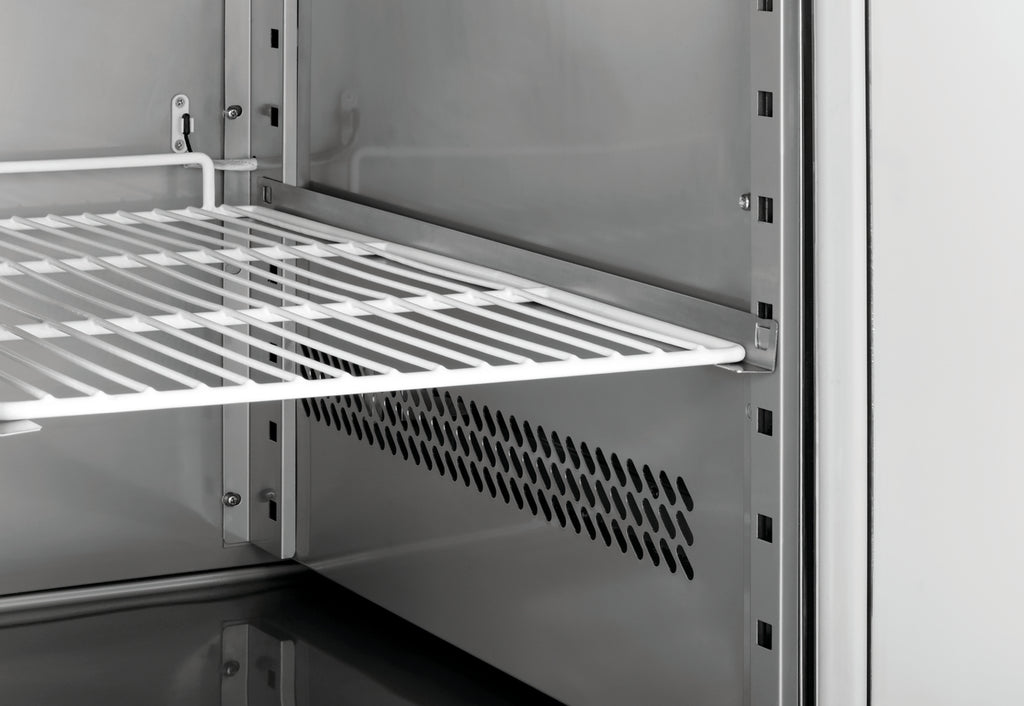 Bartscher Pizzakühltisch G-S7T2 – 2 Türen, Granitplatte, 7 Schubladen Bartscher