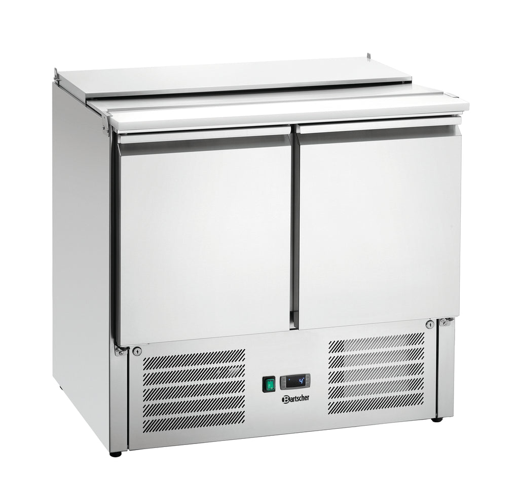 Bartscher Saladette 900T2 – 2 Türen, 260 L, 2 × GN 1/1 + 3 × GN 1/6 Bartscher
