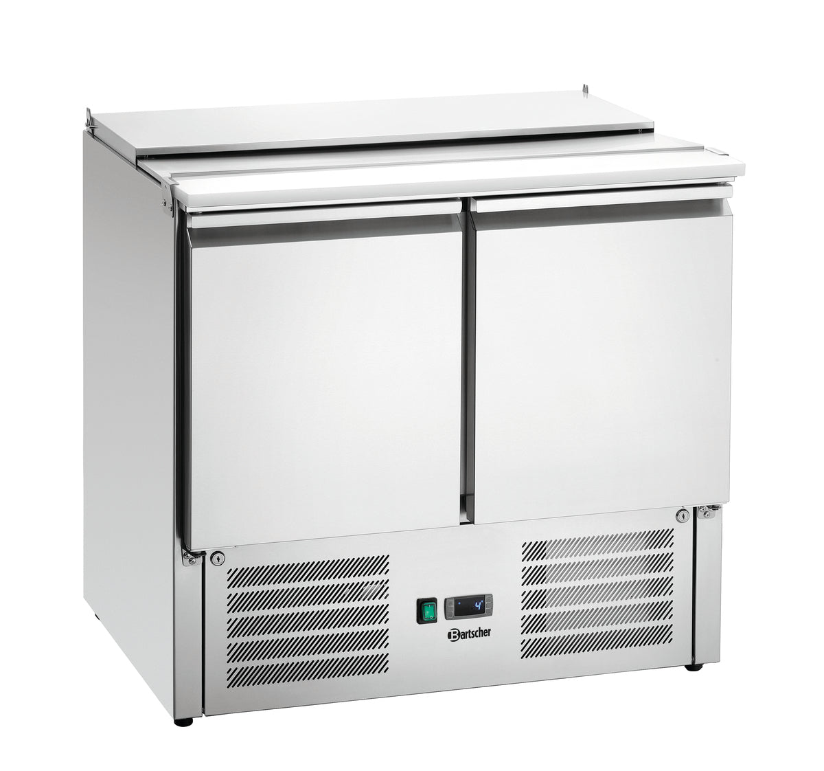 Bartscher Saladette 900T2 – 2 Türen, 260 L, 2 × GN 1/1 + 3 × GN 1/6 Bartscher