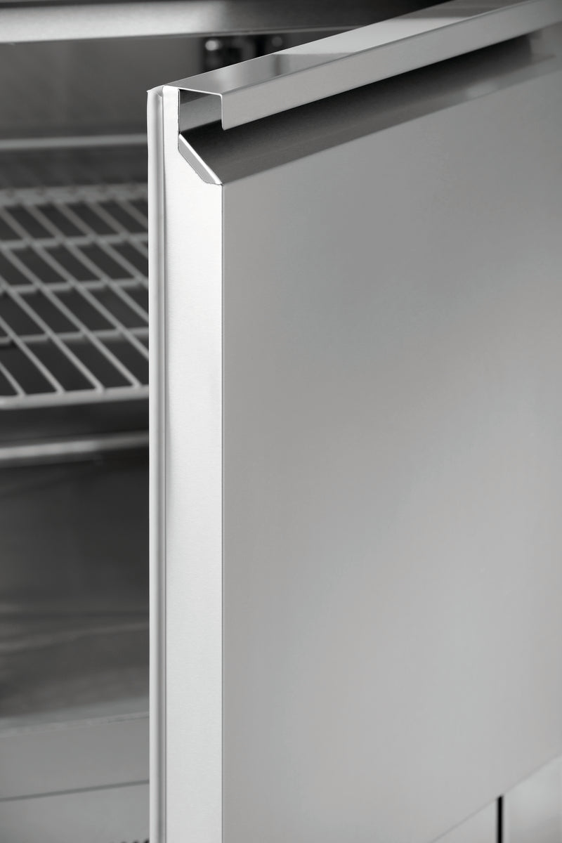 Bartscher Saladette 900T2GL – 2 Türen, Glasaufsatz, 250 L Bartscher
