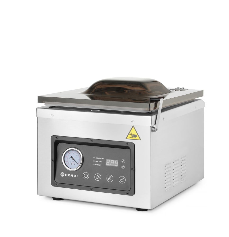 Vakuumkammer-Verpackungsmaschine Profi Line 300, HENDI, Profi Line, Dichtungsband: 300 mm, 230V/950W, 367x425x H 364mm HENDI