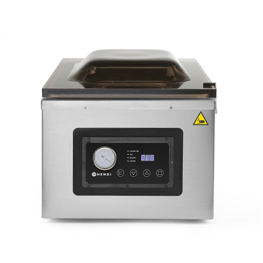 Vakuumkammer-Verpackungsmaschine Profi Line 410, HENDI, Profi Line, Dichtungsband: 410 mm, 230V/1100W, 510x625x H 455mm HENDI