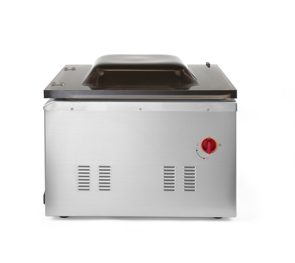 Vakuumkammer-Verpackungsmaschine Profi Line 410, HENDI, Profi Line, Dichtungsband: 410 mm, 230V/1100W, 510x625x H 455mm HENDI