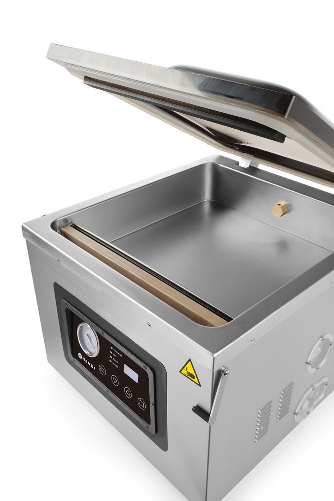 Vakuumkammer-Verpackungsmaschine Profi Line 410, HENDI, Profi Line, Dichtungsband: 410 mm, 230V/1100W, 510x625x H 455mm HENDI