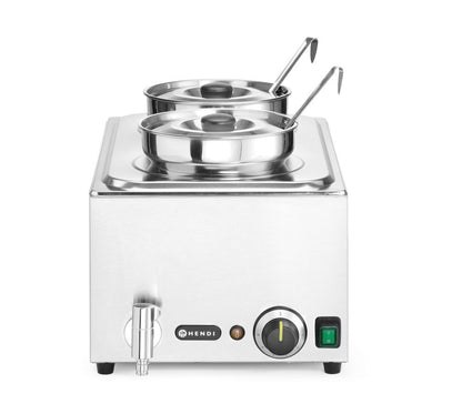 HENDI Bain-Marie Ranger Set – 2 × 4 L Behälter mit Deckel