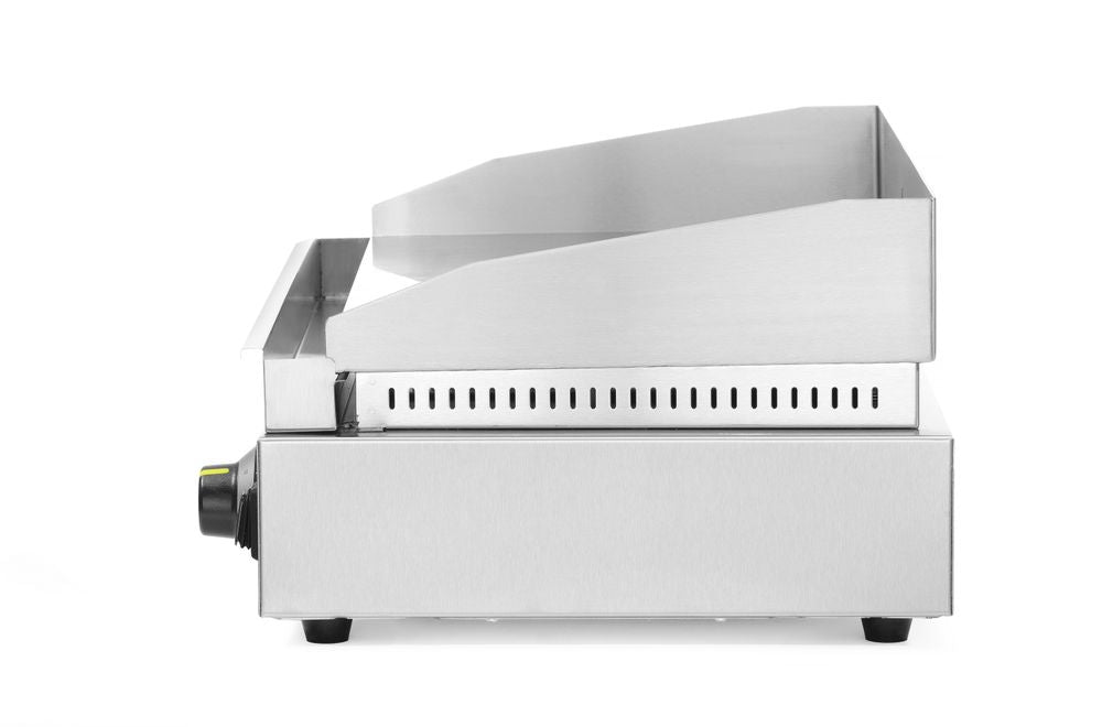 HENDI Grillplatte Profi Line – glatt, 330 × 270 mm, 2000 W HENDI
