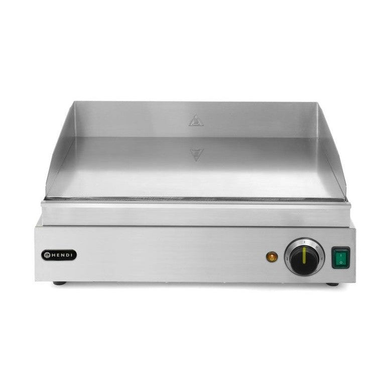 HENDI Grillplatte Profi Line – glatt, 518 × 330 mm, 2400 W HENDI