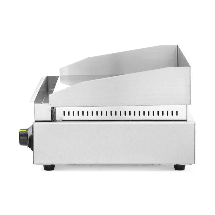 HENDI Grillplatte Profi Line – glatt, 518 × 330 mm, 2400 W HENDI