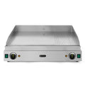 Grillplatte, HENDI, Profi Line, 2/3 glatt, 1/3 gerillt, 230V/3500W, 720x550x H 245mm HENDI