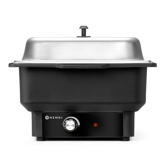 Chafing Dish elektrisch Tellano, HENDI, Kitchen Line, GN 1/1, 9L, 220-240V/900W, 575x349x H 278mm HENDI