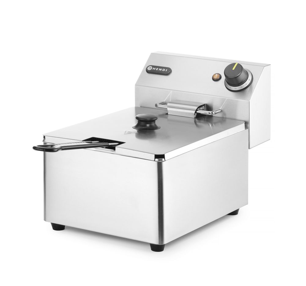 HENDI Fritteuse Kitchen Line – 6 L, 3300 W HENDI