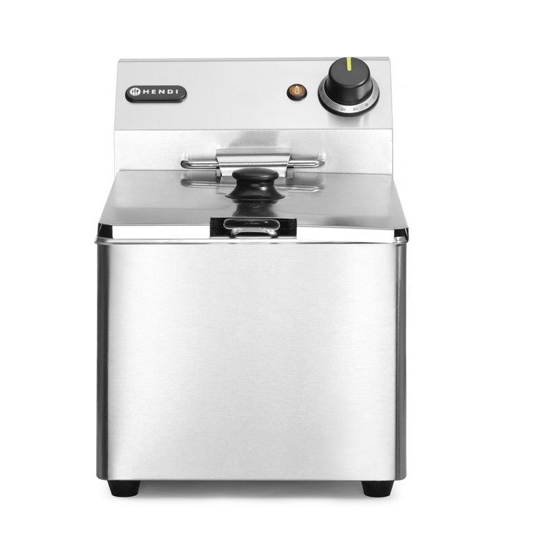Fritteuse Kitchen Line - 8L, HENDI, Kitchen Line, 8L, 230V/3500W, 265x430x H 350mm HENDI