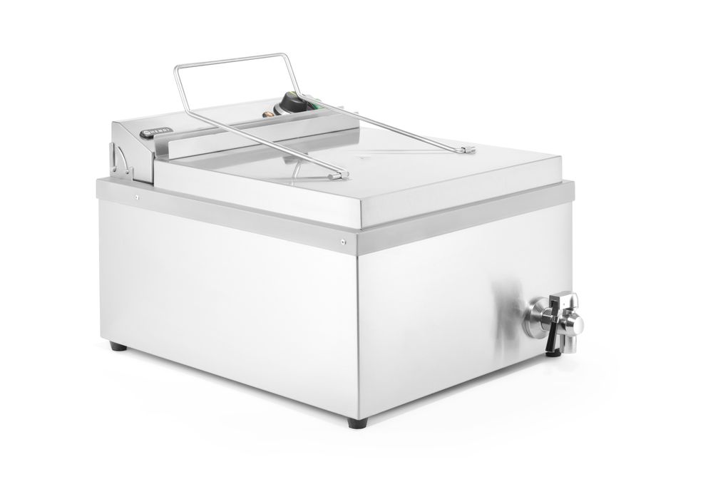 HENDI Donut-Fritteuse – 12 L, 3500 W, Edelstahl HENDI