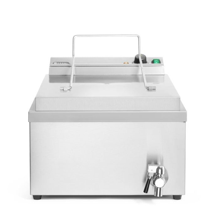 HENDI Donut-Fritteuse – 12 L, 3500 W, Edelstahl HENDI