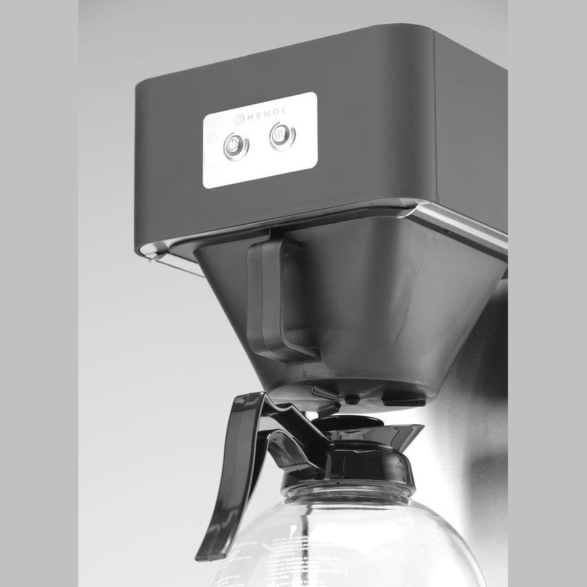 HENDI Filterkaffeemaschine Profi Line – 1,8 L, Schwarz HENDI