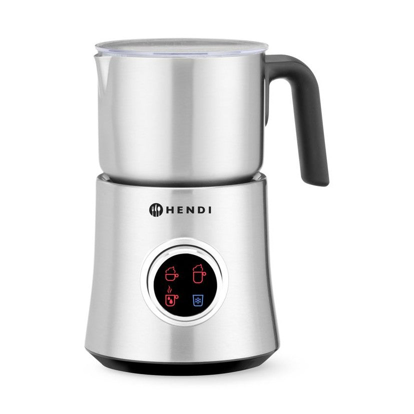 HENDI Milchaufschäumer 0,3 l – Schaum warm und kalt, 500 W