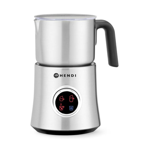 HENDI Milchaufschäumer 0,3 l – Schaum warm und kalt, 500 W