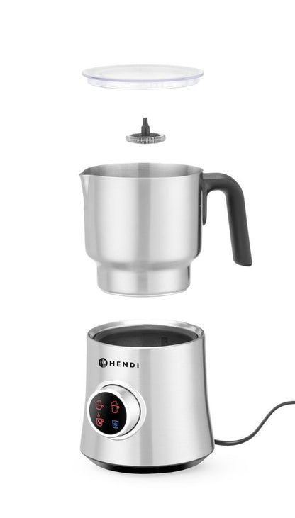 HENDI Milchaufschäumer 0,3 l – Schaum warm und kalt, 500 W