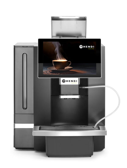 HENDI Kaffeevollautomat – 10"-Touchscreen, 17 Getränke