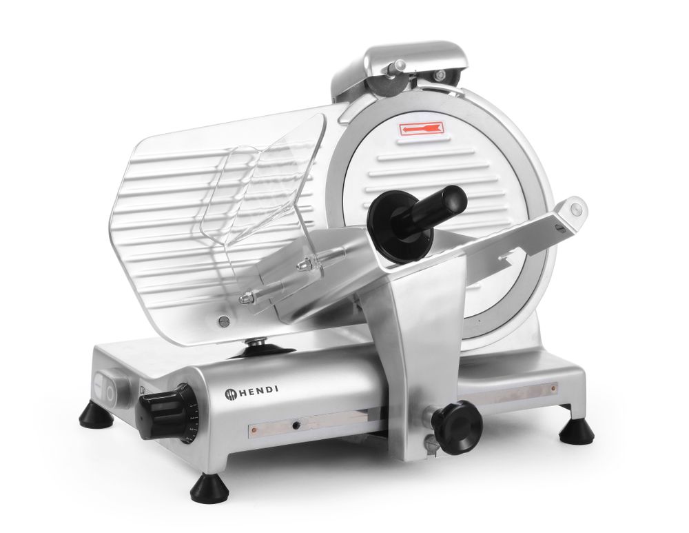 HENDI Aufschnittmaschine Profi Line 250 – Messer Ø 250 mm, 320 W HENDI