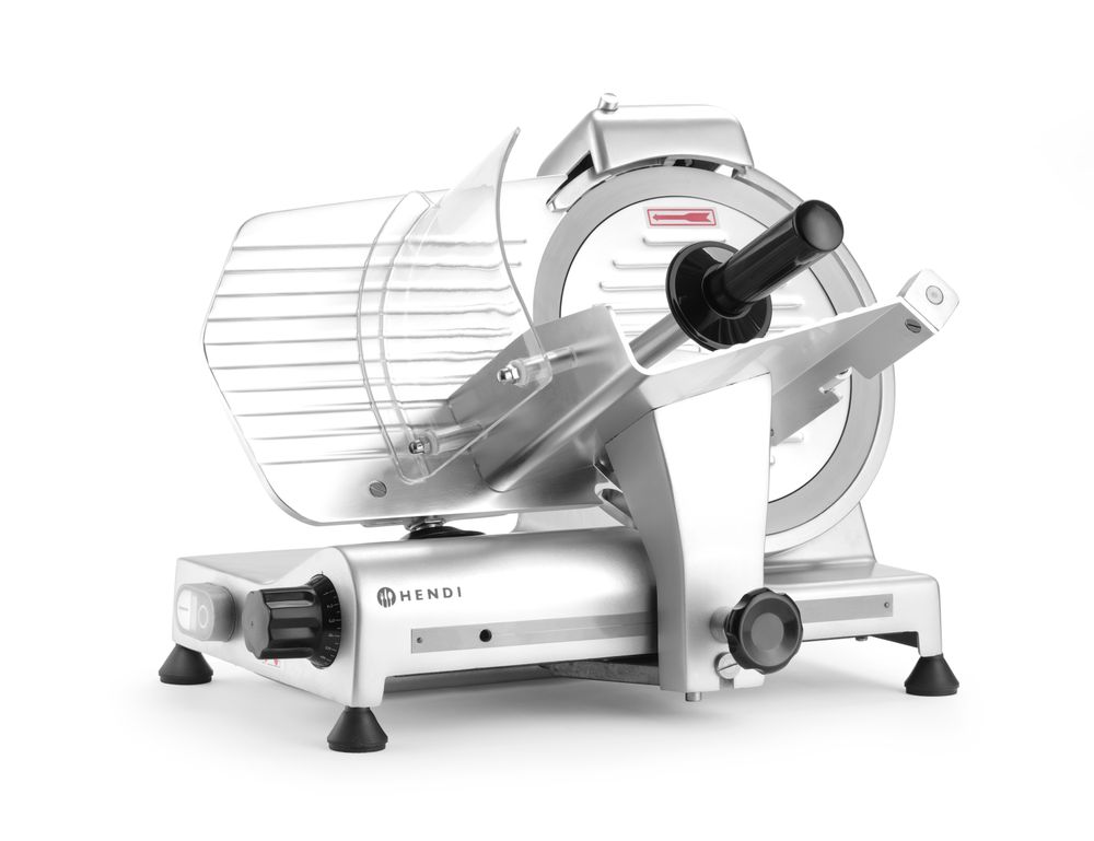 HENDI Aufschnittmaschine Profi Line 250 – Messer Ø 250 mm, 320 W HENDI