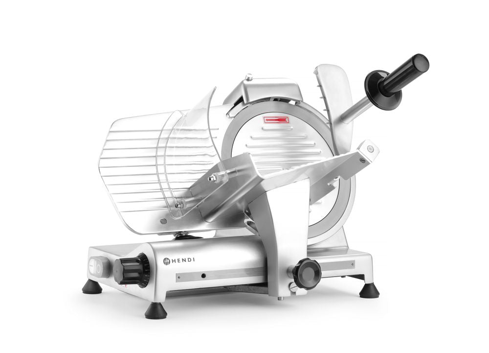 HENDI Aufschnittmaschine Profi Line 250 – Messer Ø 250 mm, 320 W HENDI