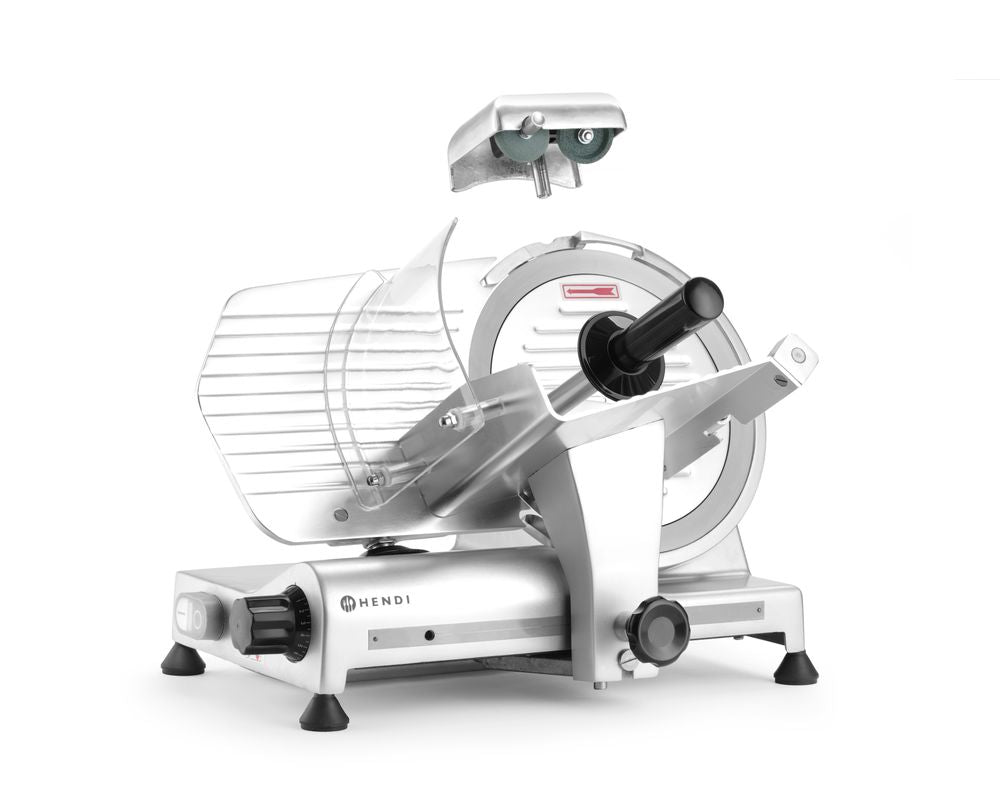 HENDI Aufschnittmaschine Profi Line 250 – Messer Ø 250 mm, 320 W HENDI