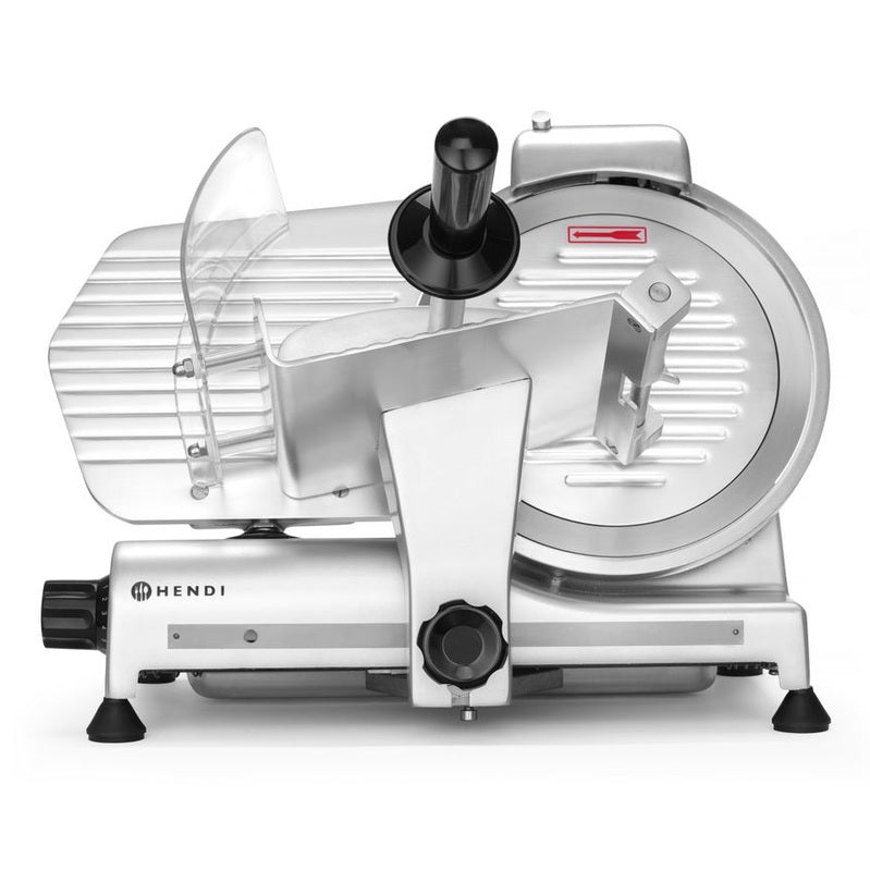 HENDI Aufschnittmaschine Profi Line 250 – Messer Ø 250 mm, 320 W HENDI